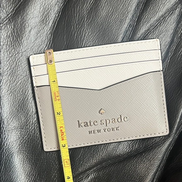 New Kate Spade white and grayWallet and Card Holder Duo - Picture 14 of 14